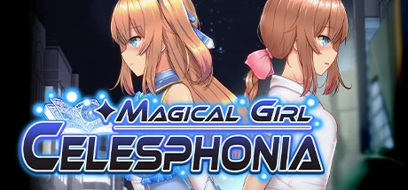 Magical Girl Celesphonia 游戏标识与主角双重身份插画